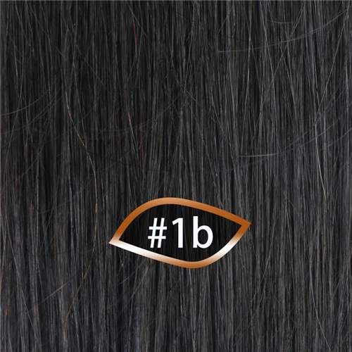 Nail U Tip Straight Hair Extensions Human Hair Machine Made Brazilan Remy Keratin Fusion Hair 0.8g/Pc Ombre Natural Color - Image 26