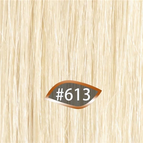 Nail U Tip Straight Hair Extensions Human Hair Machine Made Brazilan Remy Keratin Fusion Hair 0.8g/Pc Ombre Natural Color - Image 10